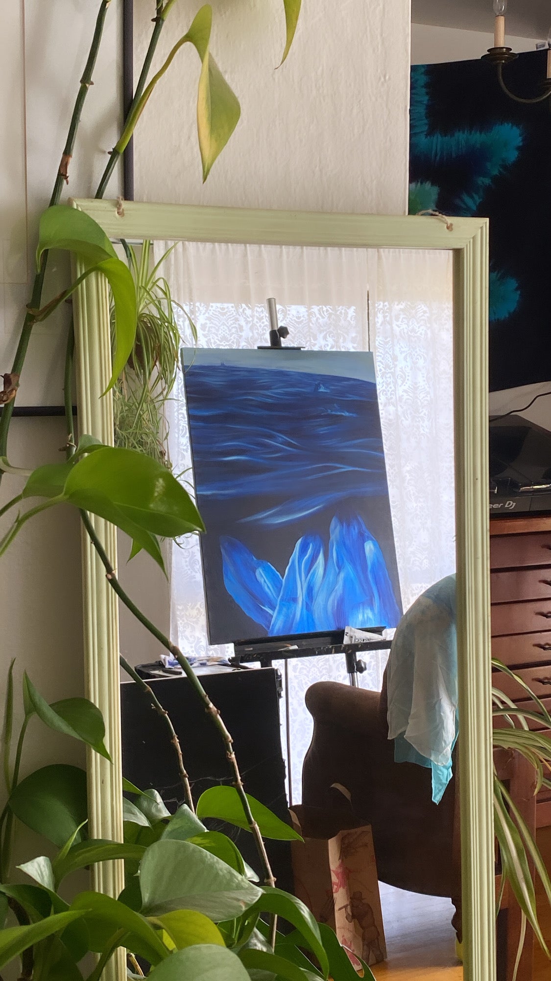 Swimming Through Bioluminescence