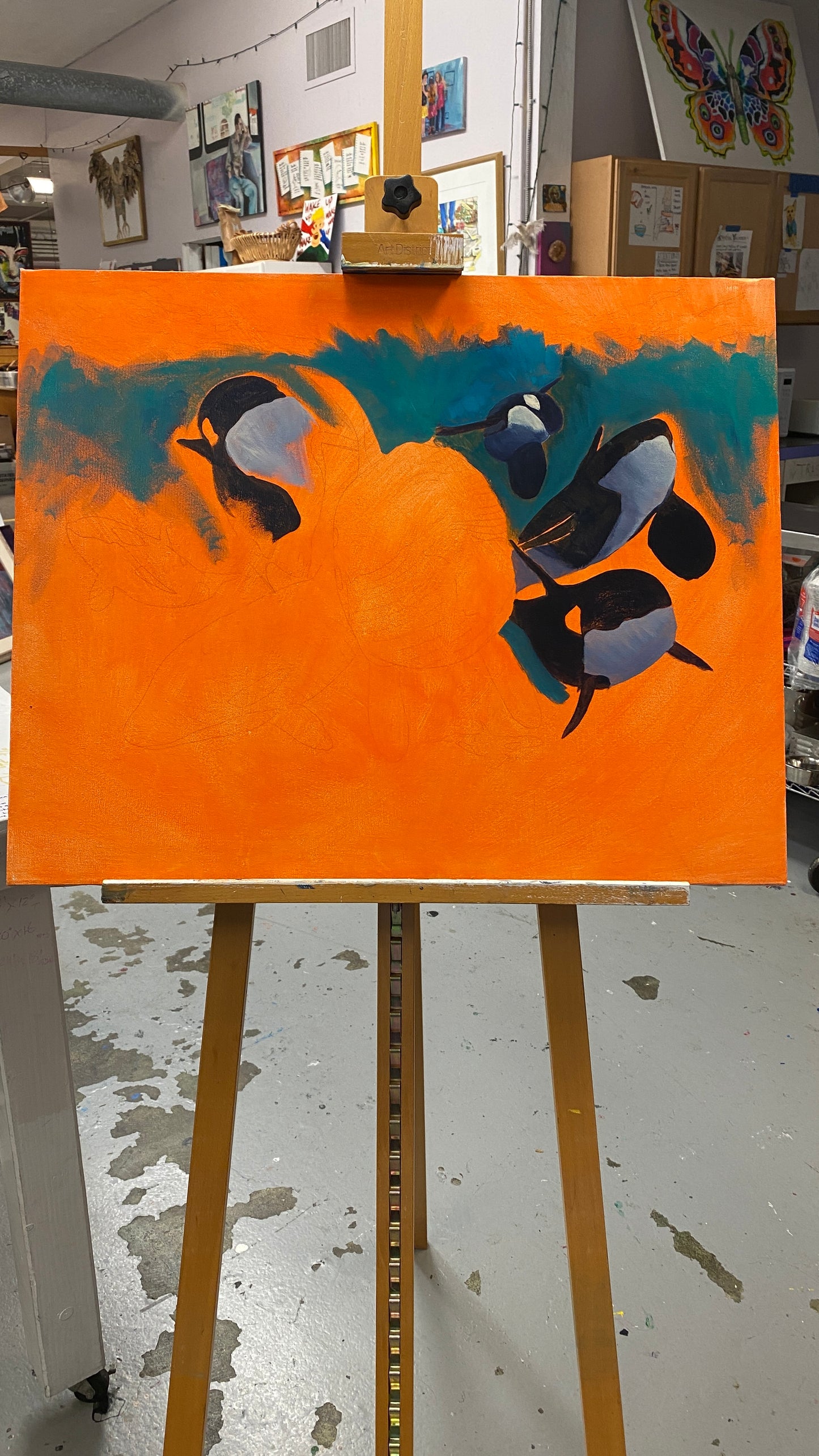 Orca Dreams Original Painting