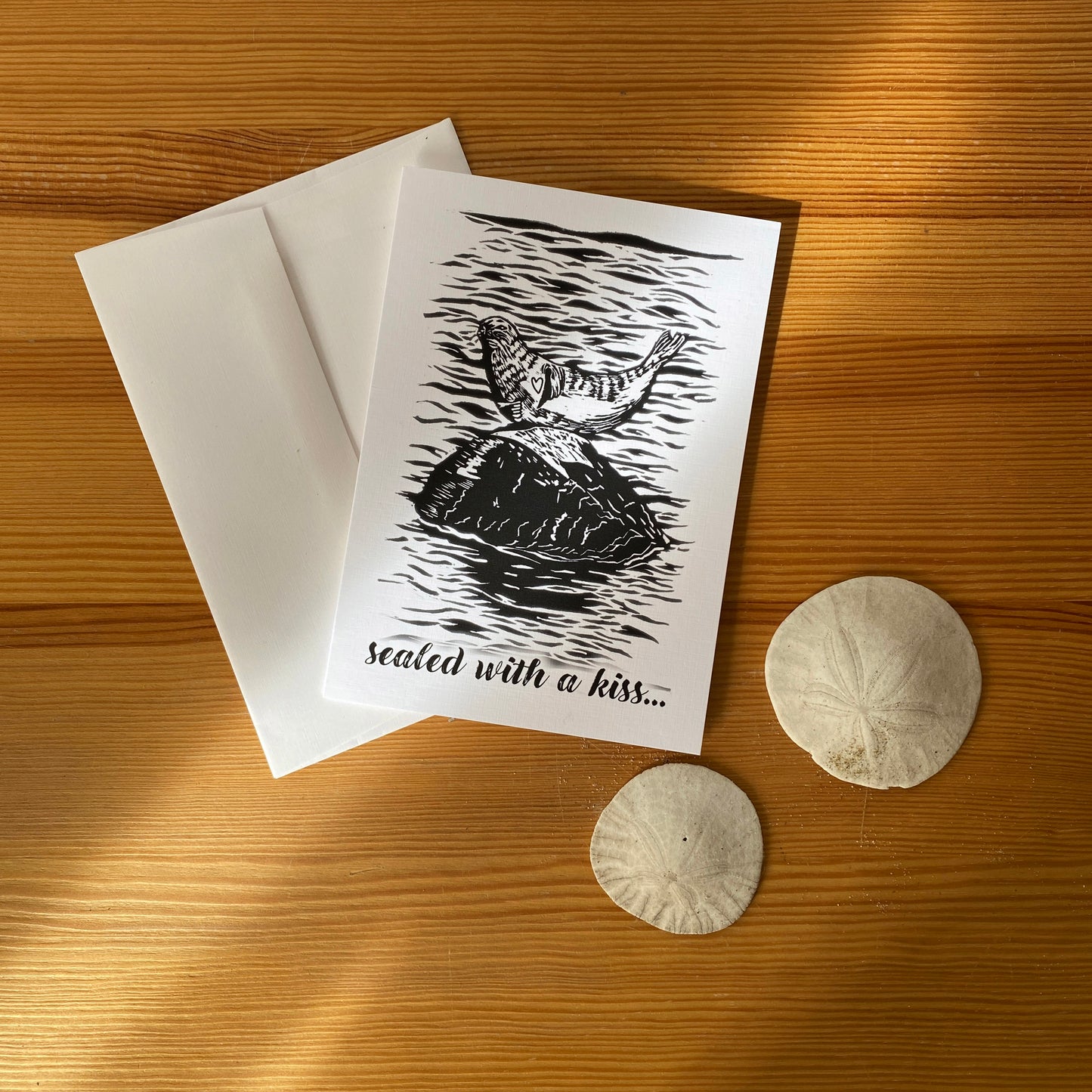 Harbor Seal - Greeting Card