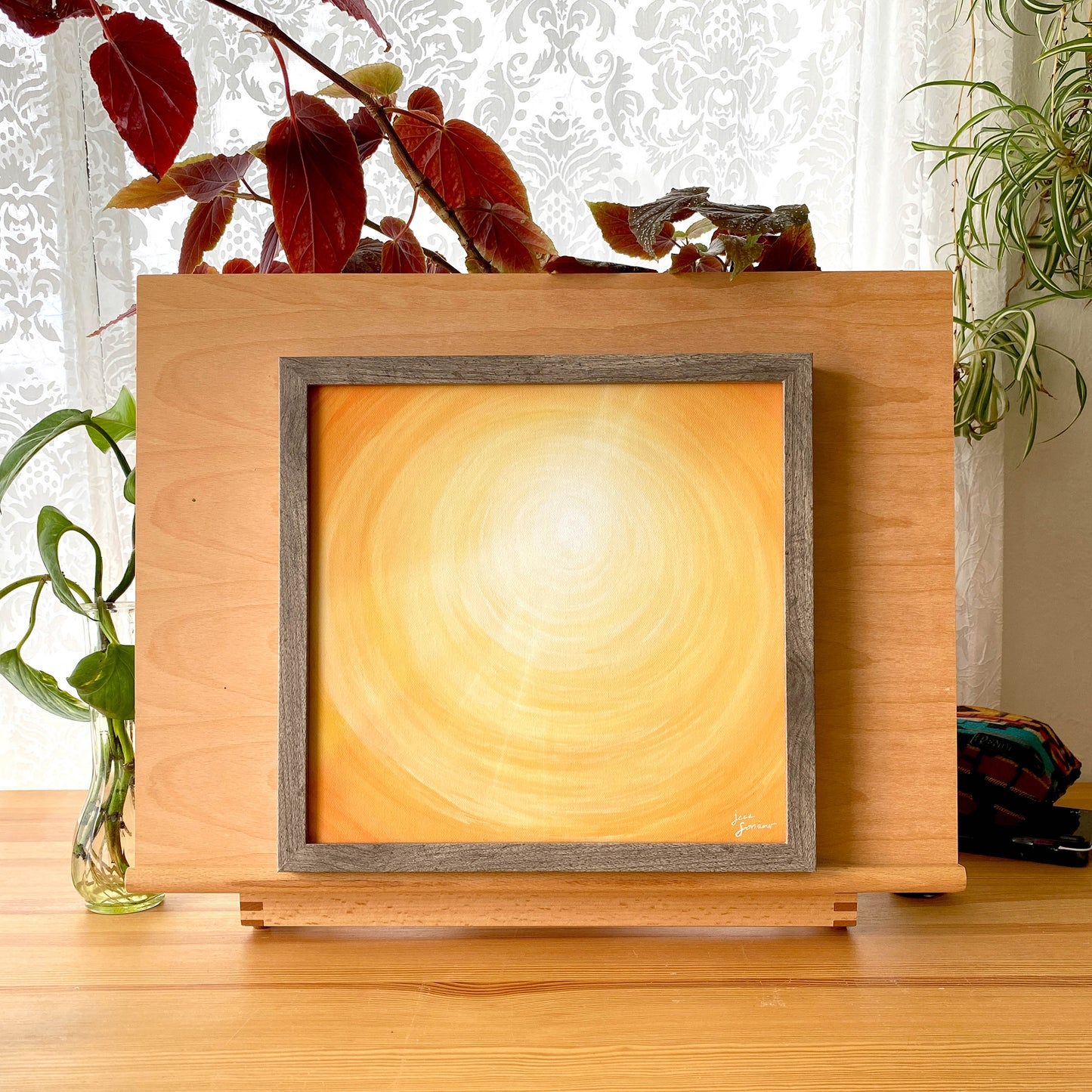 Framed Suntrip Tunnel Glicée Print