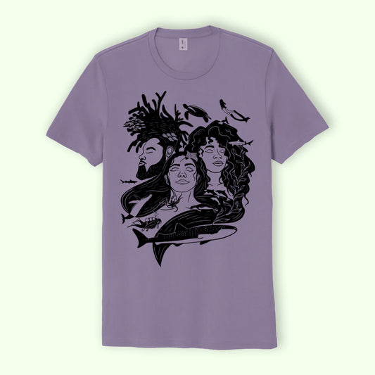 Biodiversity - Cosmic Purple - T-shirt