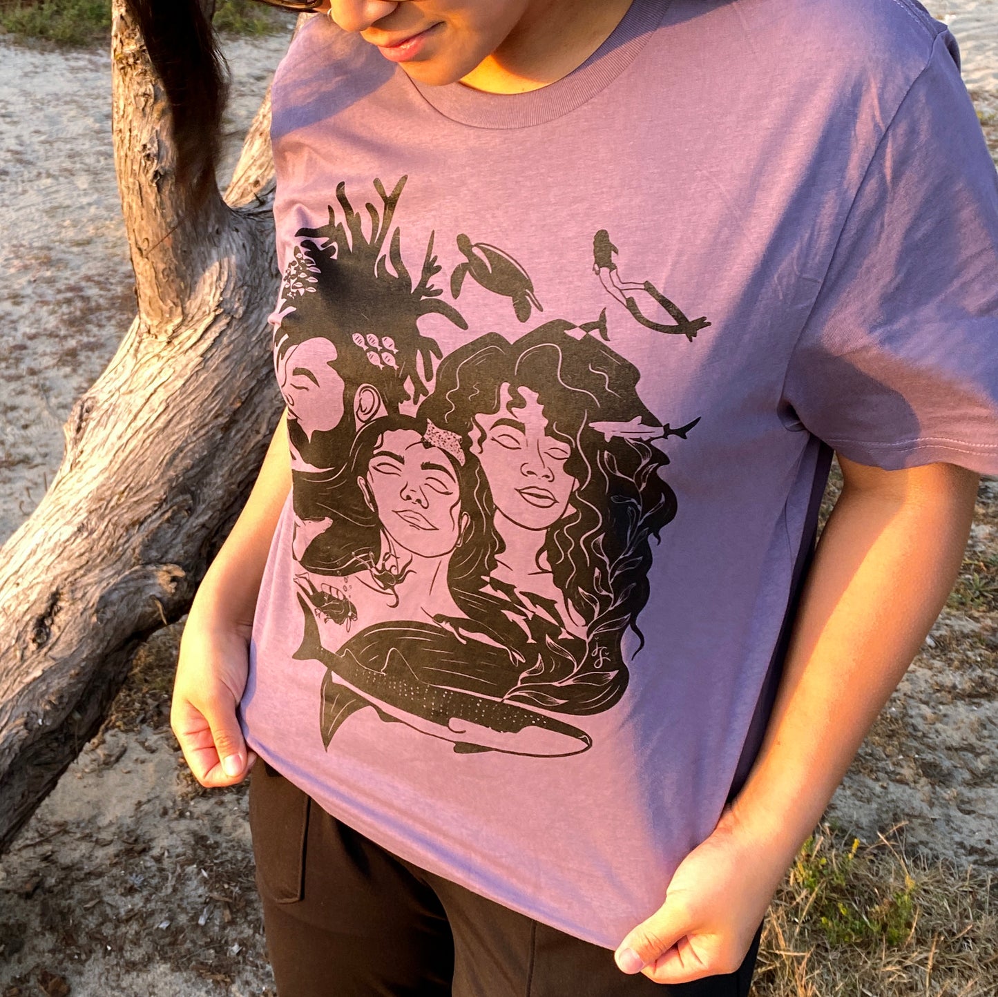 Biodiversity - Cosmic Purple - T-shirt