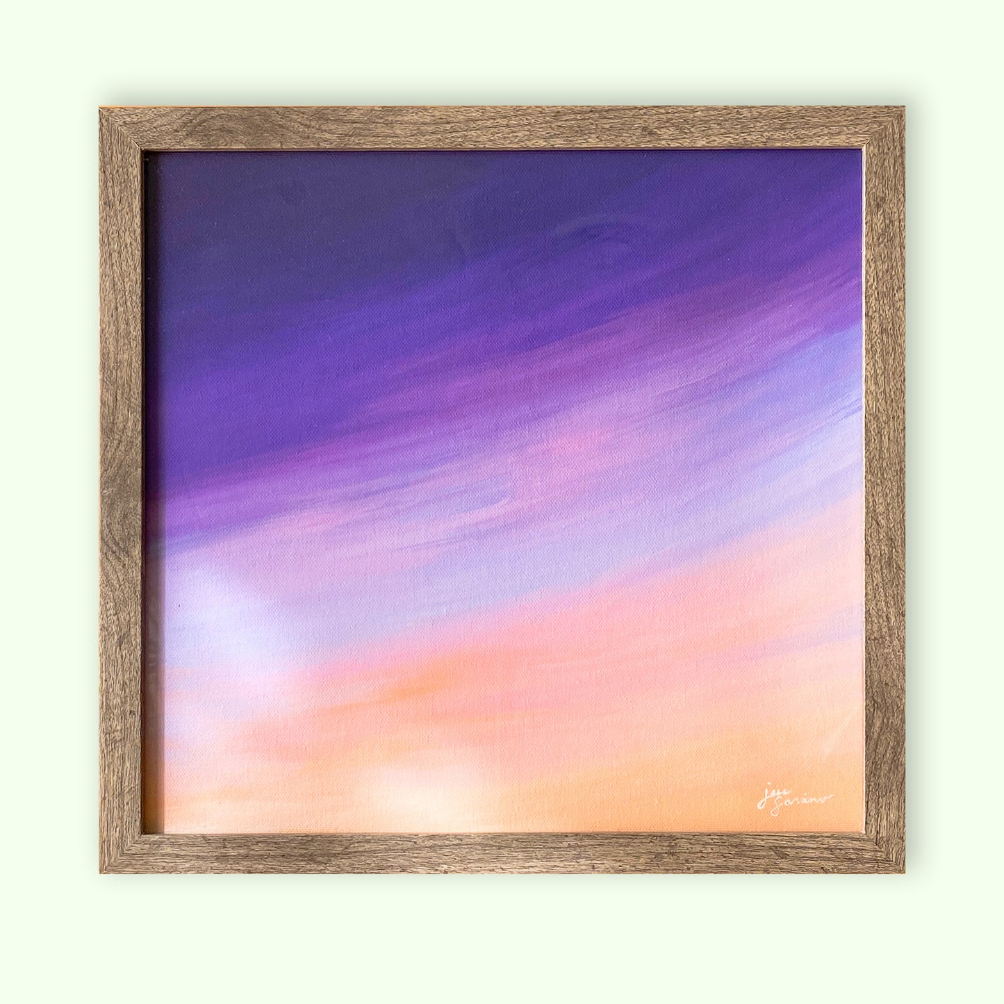 Framed Velvet Skies Glicée Print